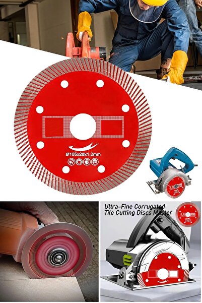 BİTERSE İnce Kesim Seramik Fayans Granit Mermer Hassas Kesici Testere 125x1.3x22 mm