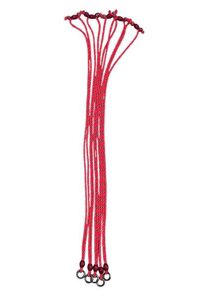 moonparacord Paracord Lanyard Phone Strap Cross / Neck 4 mm Neon Pink Color O...