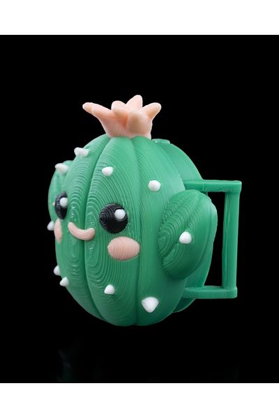 OddieArtStore Cactus Shaped Airtag Case (Will Be Sent with Leash)