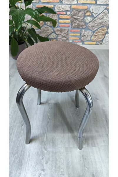 COVER TEKSTİL TABURE KILIFI PITIKARE KUMAŞ 35X35 YAN 6 CM