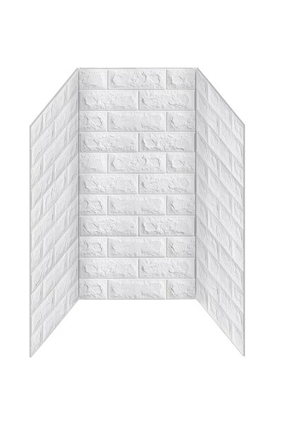 Primo Plus 5-Piece Wall Sticker Set White