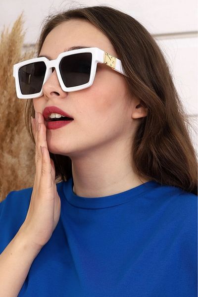LUPİX Sunny White Gold Sunglasses