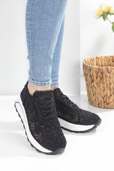 EYLÜLDEN MODA SHOES Pantofi de modă din Eylül Pantofi de damă tricotați cu șireturi
