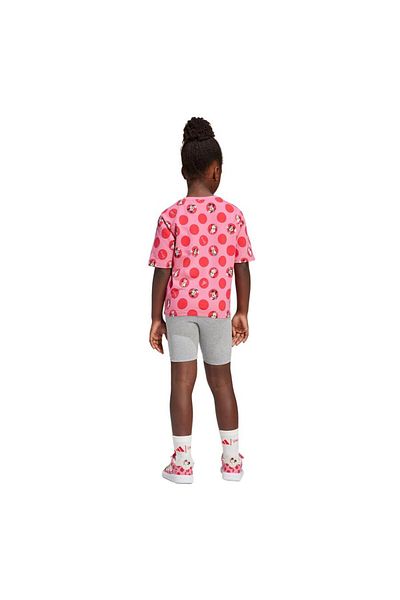 adidas Pink Children's Tracksuit - Lg Dy Mi t Set Jf3646