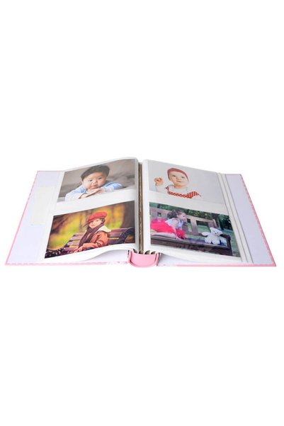 Rabsev Rs031 Baby Photo Album 10X15Cm 200 Photo Capacity Boxed Window Baby Album