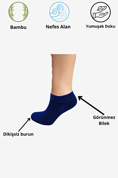stellare Бамбукові кросівки Невидимі без швів 6 пар унісекс шкарпетки
