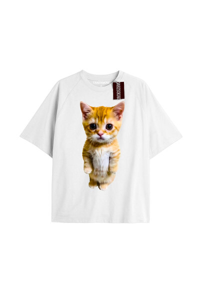 Adrift Sokak Trend Tasarım El Gato Tatlı Ve Piskopat Kediler Beyazelgato72