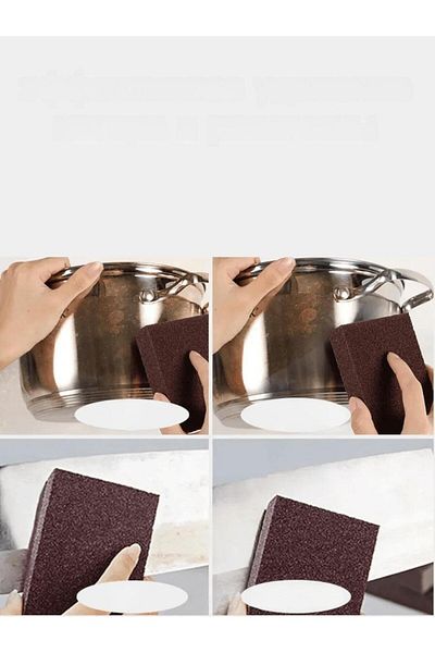 Transformacion Nano Metal - Wooden Hard Surface Cleaning Sponge 2 Pieces 721266