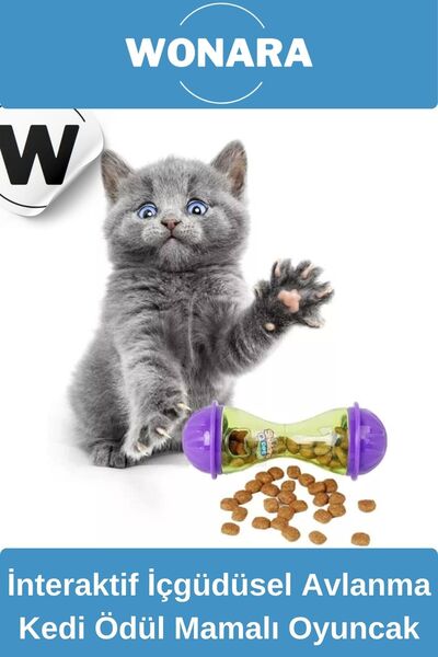 Wonara Dayanıklı Plastik Küçük Boy Saklama Hazneli İçgüdüsel Avlanma Deneyiml...