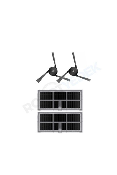 robotyedek فرشاة مطاطية رئيسية متوافقة مع Dreame X40 Ultra L40 ومشط تنظيف - 3...