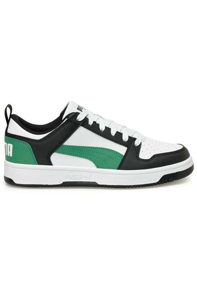 Puma Rebound Layup Lo Sl Jr370490-18 Αθλητικά παπούτσια Unisex Αθλητικά παπούτσια Λευκό-πράσινο