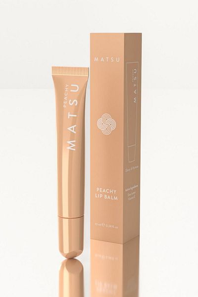 MATSU Lip Balm – Peachy |   2 in 1 Moisture & Color