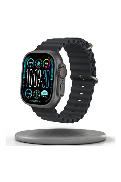 AboutThePerfect Wearfit HK 10 Ultra 3 Akıllı Saat Uyku ve Sağlık Takibi, Sesl...
