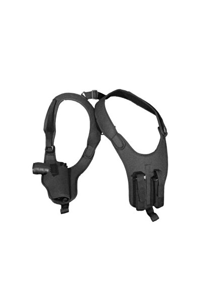 SINGLE SWORD Tactical Koltuk Altı Tabanca Kılıfı Çift Taraflı Siyah