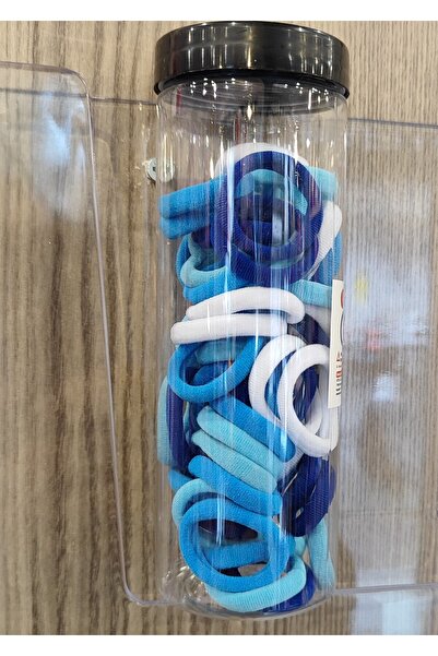 bundle island Set de 36 de agrafe de cauciuc colorate - Tub lung și subțire