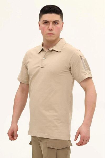 SINGLE SWORD Ανδρικό μπλουζάκι με κοντό μανίκι Polo Neck Regular Fit