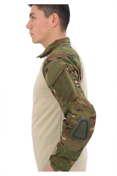 SINGLE SWORD Ανδρικό μπλουζάκι Combat Polo Neck με σχέδιο μανίκι