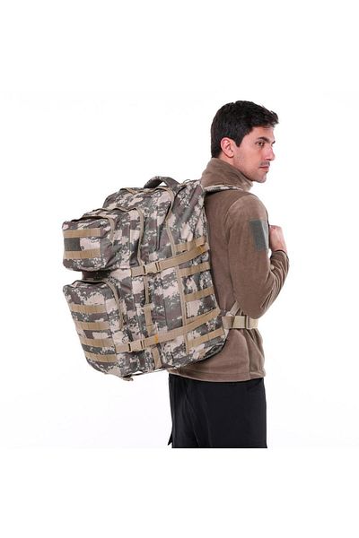 SINGLE SWORD 60 L Waterproof Outdoor Tactical Mountaineer & Camping Bag