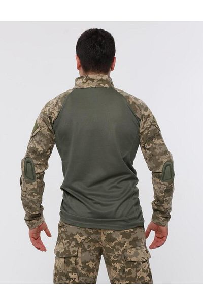 SINGLE SWORD Ανδρικό μπλουζάκι Combat Polo Neck με σχέδιο μανίκι