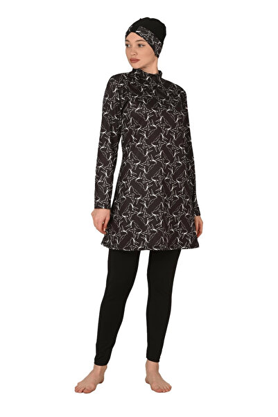 EyesOf Fantasy 3419 Patterned Hijab Swimsuit