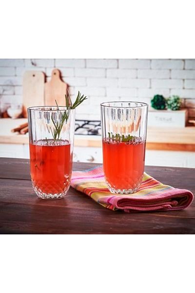 STOREMAX Sellbuystore 6 L Diony Glass Water Glass - Soft Drink Glass 1053513