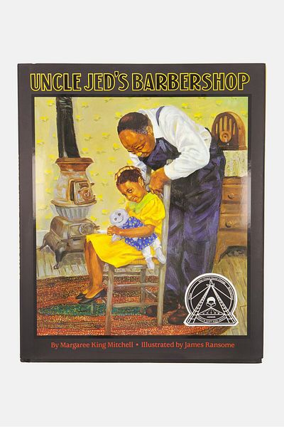 Margaree King Mitchell Uncle Jeds Barbershop Story Book, Black Combo
