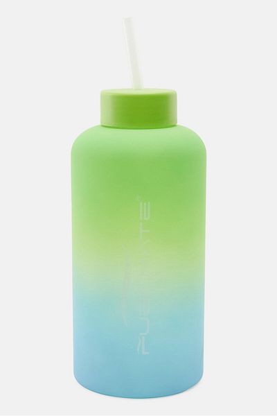 Fuelmate Water Bottle With Straw 950 Ml, Green