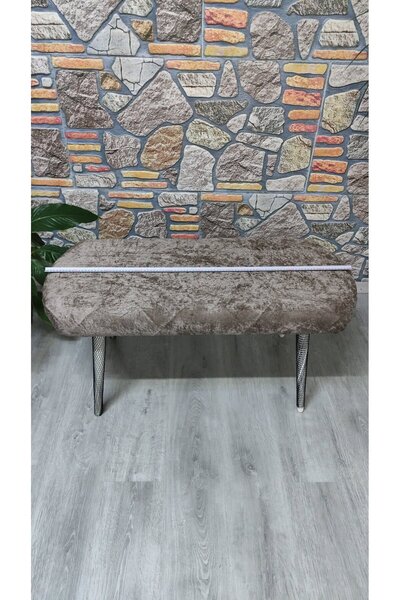 COVER TEKSTİL PUF KILIFI KADIFE KUMAŞ