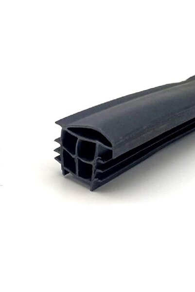 CONTACALL Çelik Kapı Contası Çelik Kapı Kasa Fitili 20 Mm 6 Metre Siyah