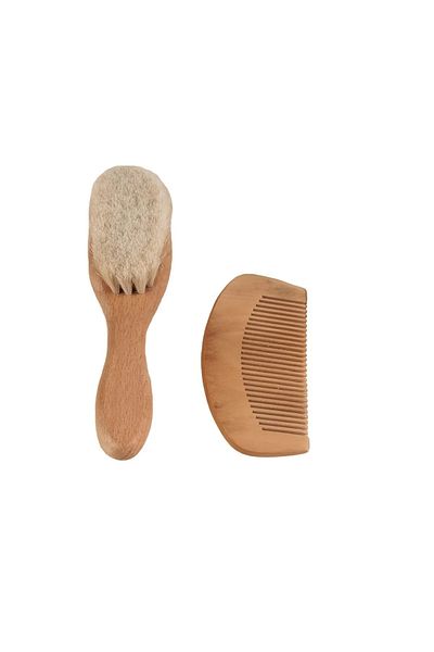 Vivaverse Wooden Baby Comb Set