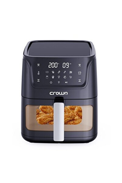 CROWNLINE Air Fryer 5.5L Capacity | Transparent Window with Rapid Air Frying ...