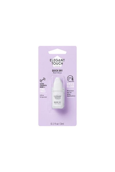 Elegant Touch 5 Second Protective Nail Glue Clear - 3ml