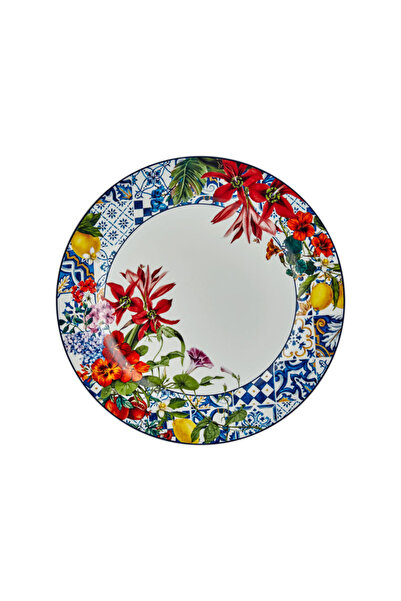 Joy Carmen Joy Camen Italy Garden 6Lı Servıs Tabagı 27 Cm