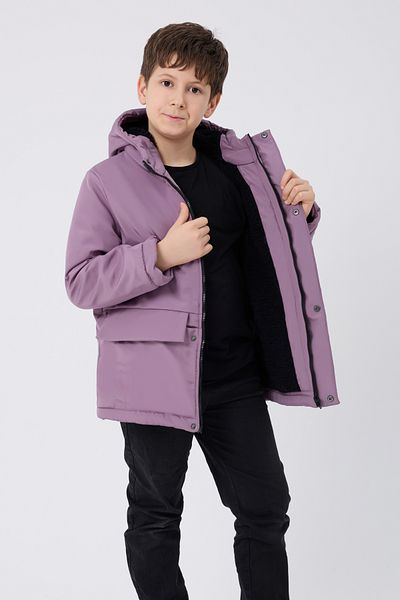 freemen Men's Sports Suit Hooded 3 Pocket Coat Mink with Inner Fur Waterproof and Windproof