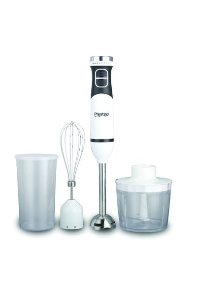 Prestige Hand Blender 600W | 2-in-1 Hand Mixer & Food Processor with Turbo Button | PR54945
