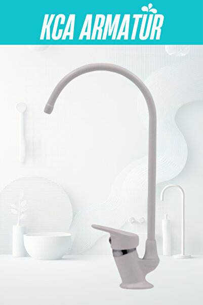 KCA ARMATÜR Beyaz Aç Kapa Lüx Aritma Musluğu Aritma Çeşmesi