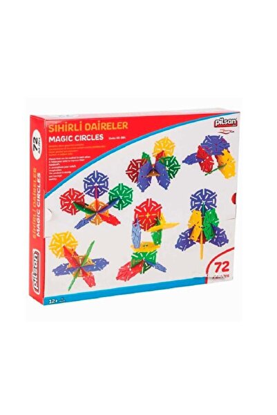 PİLSAN 03 294 Pilsan Sihirli Daireler 80 Parça Fabbatoys