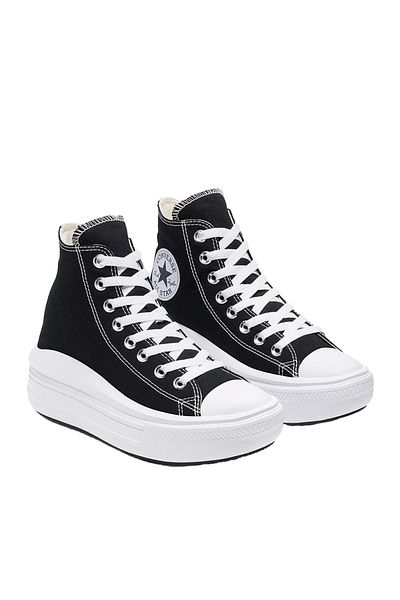 converse Černé dámské boty Chuck Taylor All Star Move 568497 C-001