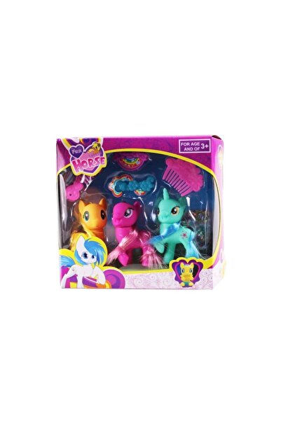 Genel Markalar Kutulu 3 Lü Pony Set