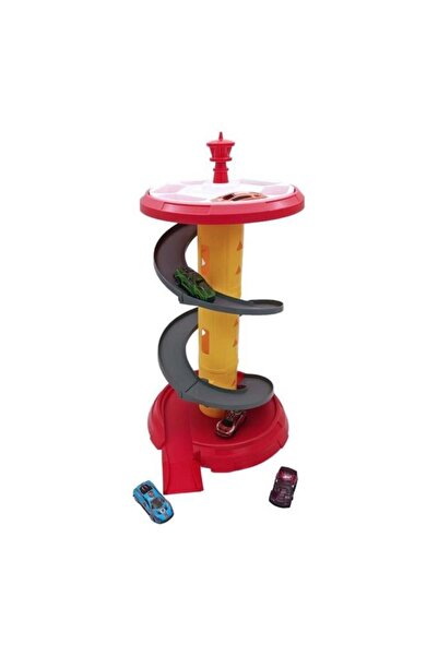 Toysan Toy Rotating Parking Lot Set
