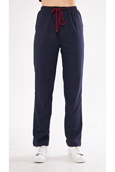 TIPMOD Unisex Likralı Tek Alt Pantolon Lacivert