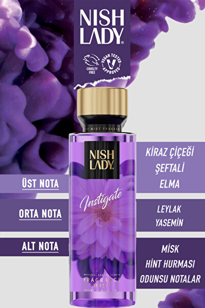 NISHLADY İnstigate Vücut Spreyi 260 ml