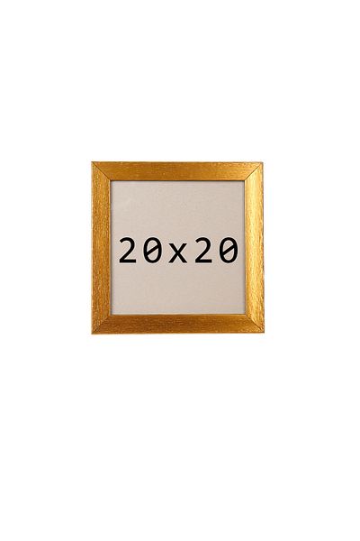 arel sanat Square Photo Frame - Square Frame - 20X20 Square Photo Frame
