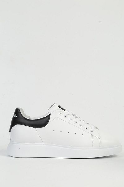 Pierre Cardin Men's Leather White Sneakers Pc-32722