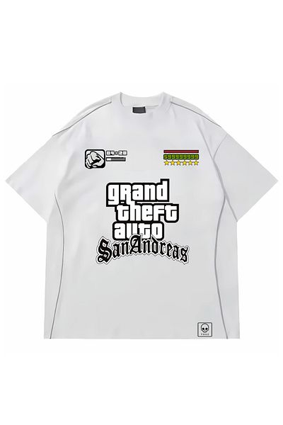 Touz Moda Μπλουζάκι Hip-hop Streetwear GTA San Andreas Extra Cash Jersey (Unisex)