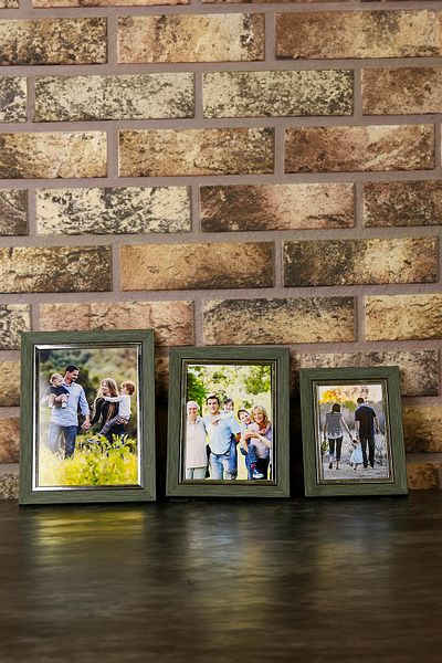 arel sanat 10 X 15 Photo Frame - 30 Lux Thick Frame Standing Model Wall Hangable