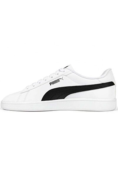 Puma Smash 3.0 Buck Unisex Spor Ayakkabı 392336-08 white-black