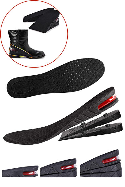 MEZİGARC 7 Cm Gizli Topuk Hava Yastıklı Boy Uzatıcı Tabanlık Uzatan Taban Uza...