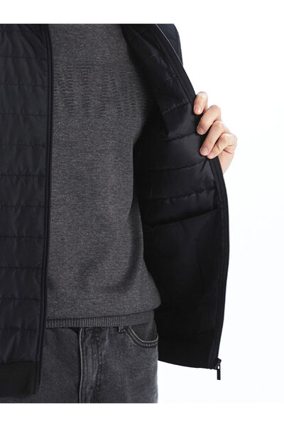 LC Waikiki LCWAIKIKI Basic Standart Kalıp Dik Yaka Erkek Mont