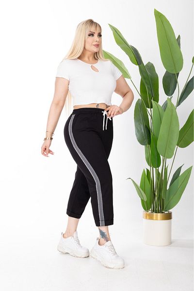 Esina Pantaloni de trening Capri pentru damă